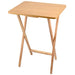 Folding Wooden Side Table Bravich LTD.