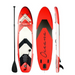 Summit Oceana 10ft Inflatable Paddle Board & Kit - Red - Live Up Sports