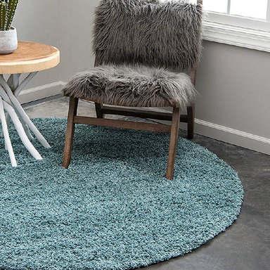 Circle Shaggy Rug | Rug Masters | Range Of Sizes Available