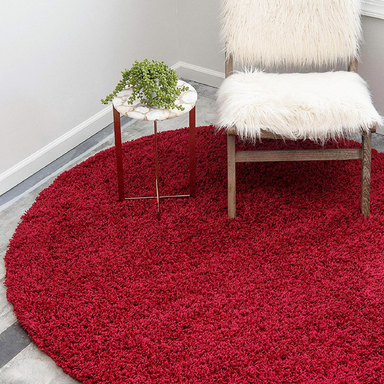 Circle Shaggy Rug | Rug Masters | Free UK Delivery