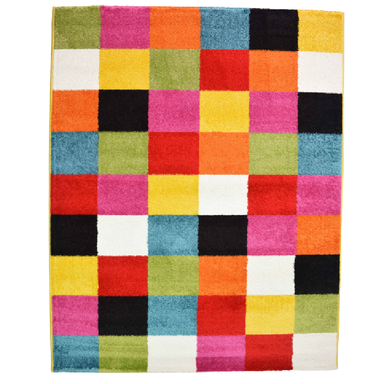 Checked Rug | Rug Masters | Free UK Delivery
