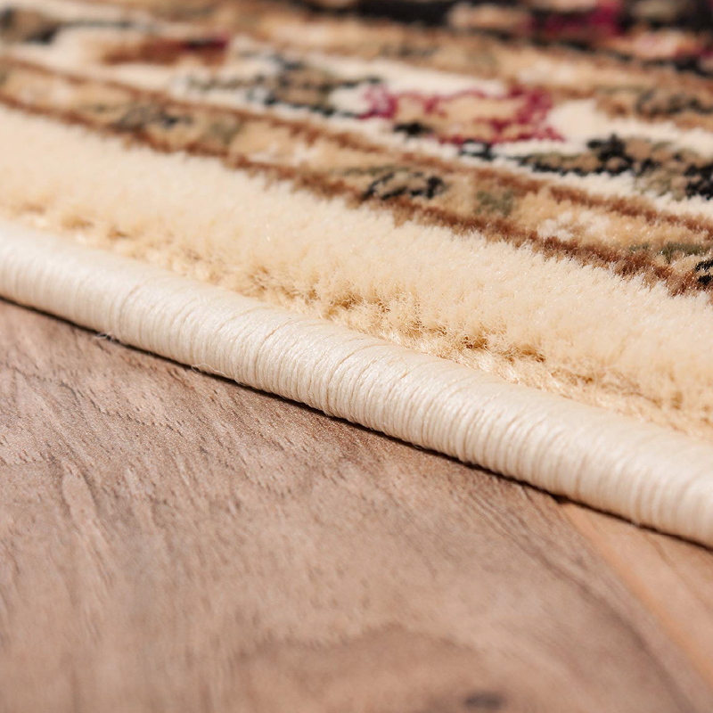 Ivory Traditional Floral Rug - Virginia - Rug Masters