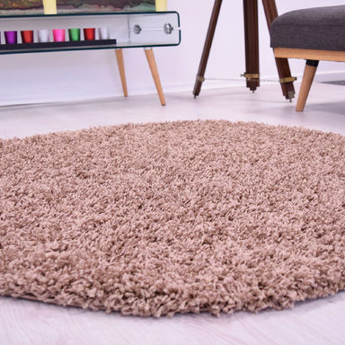 Circle Shaggy Rug | Rug Masters | Free UK Delivery