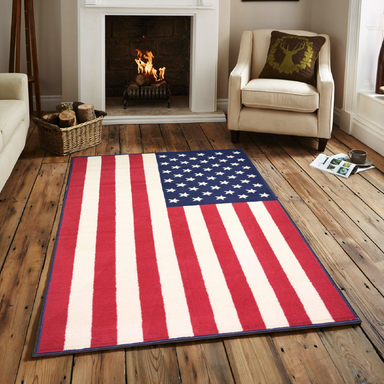 USA Flag Rug | Rug Masters | Free UK Delivery