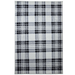 Grey Checked Rug | Rug Masters | Various Sizes Available