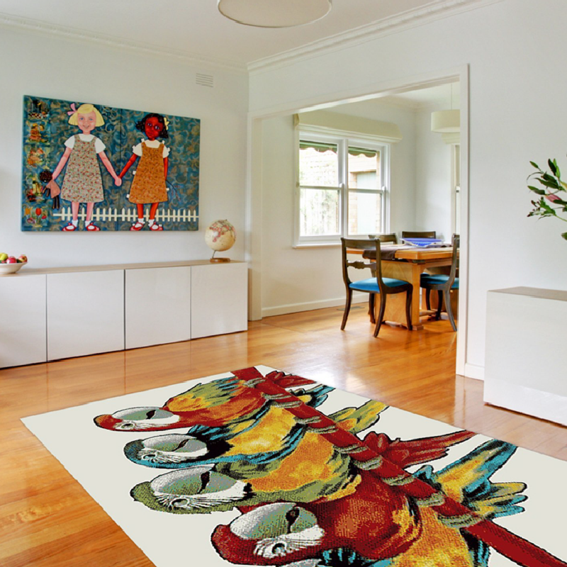 Parrot Rug | Rug Masters | Free UK Delivery