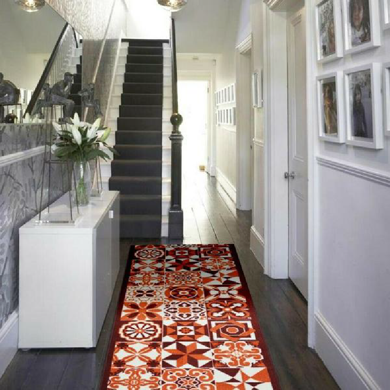 Red Stair Runner | Rug Masters | Custom Sizes Available 
