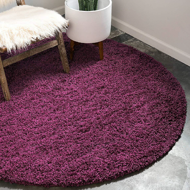 Circle Shaggy Rug | Rug Masters | Range of Sizes Available 