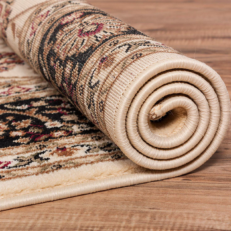 Ivory Traditional Floral Rug - Virginia - Rug Masters