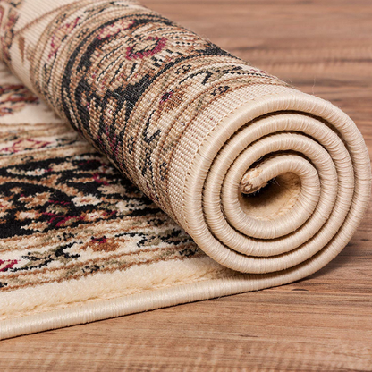 Ivory Traditional Floral Rug - Virginia - Rug Masters