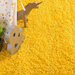 Mustard Shaggy Rug | Rug Masters | Free UK Delivery