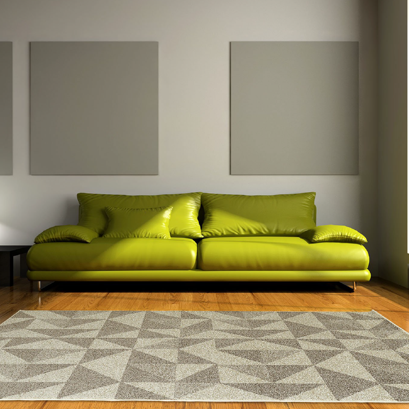 Grey Prism Rug | Rug Masters | Various Sizes Available 