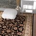 Black Traditional Floral Rug - Virginia - Rug Masters