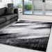 Black Abstract Rug | Rug Masters | Free UK Delivery