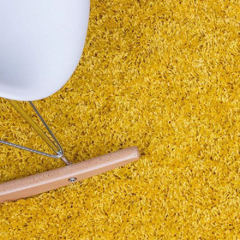 Mustard Shaggy Rug | Rug Masters | Free UK Delivery