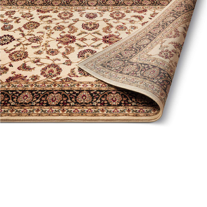 Ivory Traditional Floral Rug - Virginia - Rug Masters