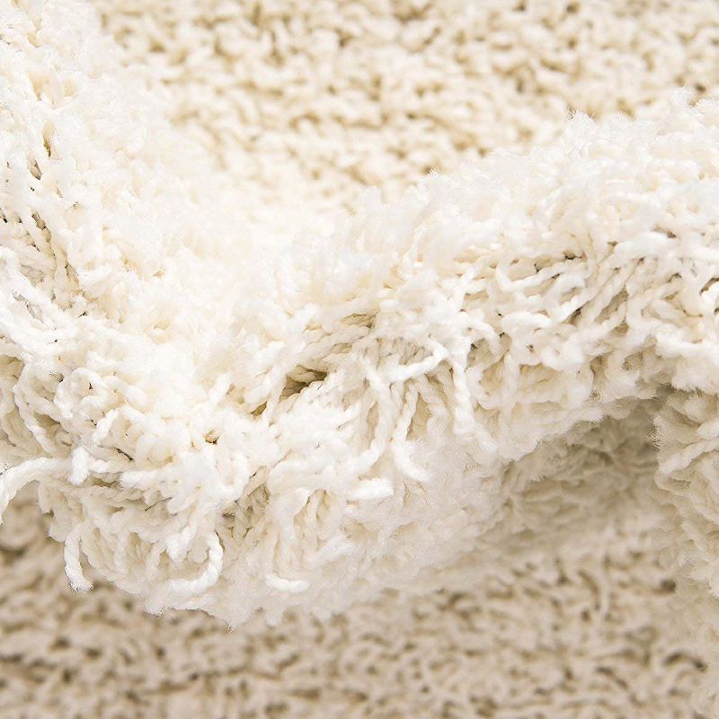 Cream Shaggy Rug | Rug Masters | Size Range Available 