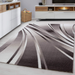 Brown Abstract Rug | Rug Masters | Free UK Delivery