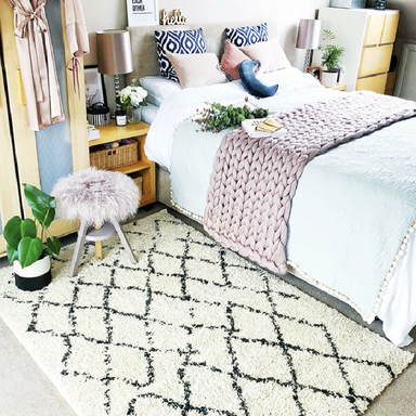 Cream Boho Rug | Rug Masters | Free UK Delivery
