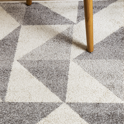 Grey Prism Rug | Rug Masters | Various Sizes Available 
