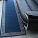 Blue Stair Runner | Rug Masters | Custom Sizes Available