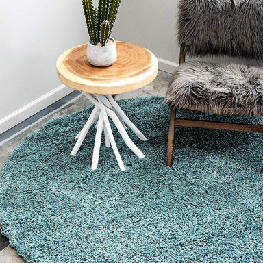 Circle Shaggy Rug | Rug Masters | Range Of Sizes Available