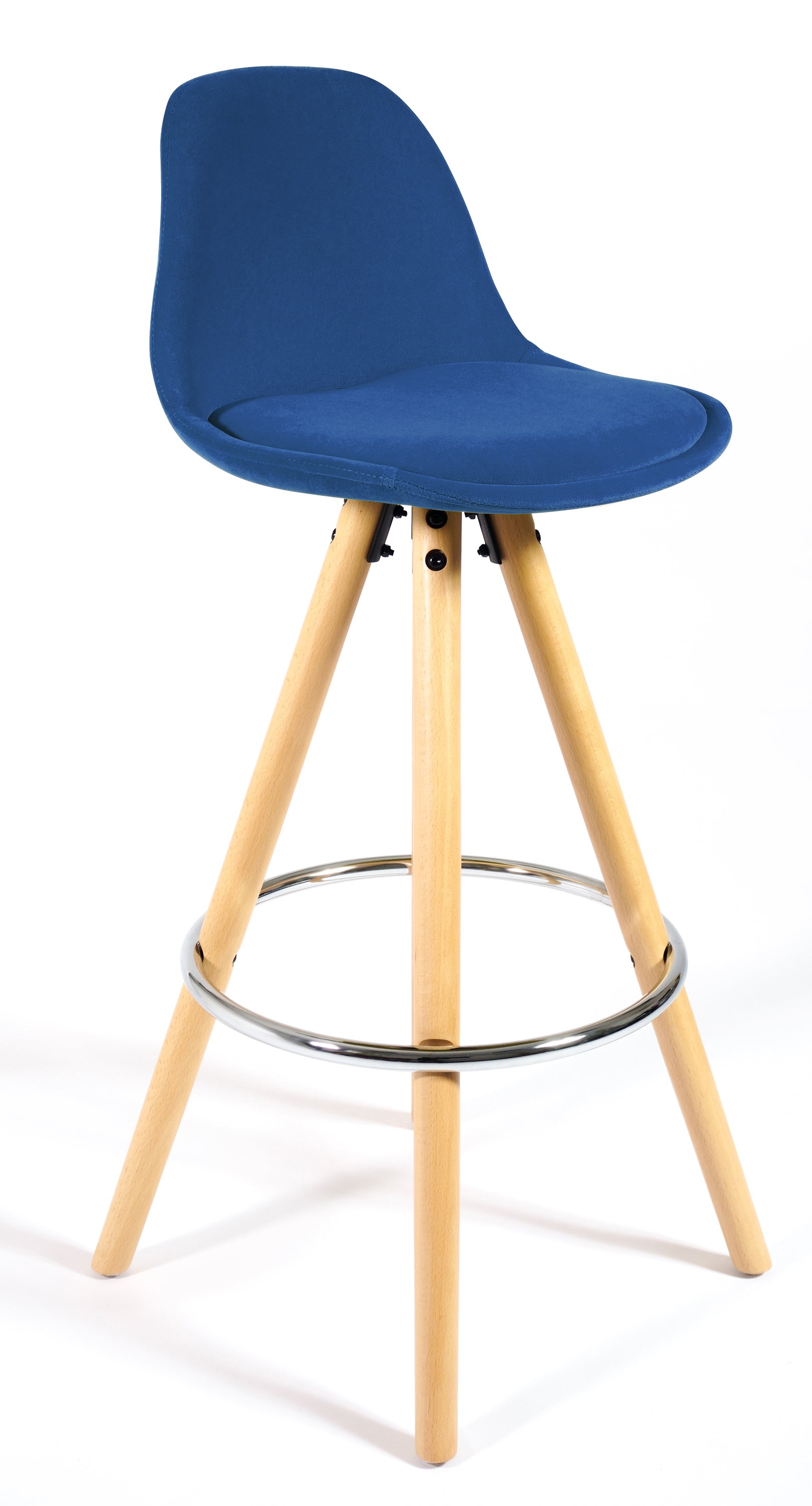 Barcelona Bar Stools - Set Of 2 - Navy Blue