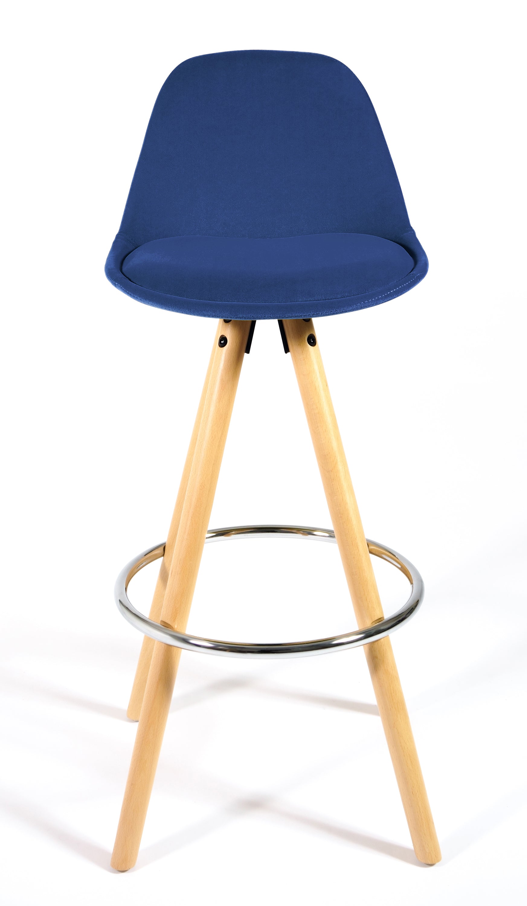 Barcelona Bar Stools - Set Of 2 - Navy Blue