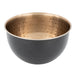 Black and Copper Serving Bowl - 15cm - only5pounds.com