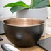 Black and Copper Serving Bowl - 15cm - only5pounds.com