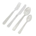 Hammered 16 Piece Stainless Steel Cutlery Set Bravich LTD.