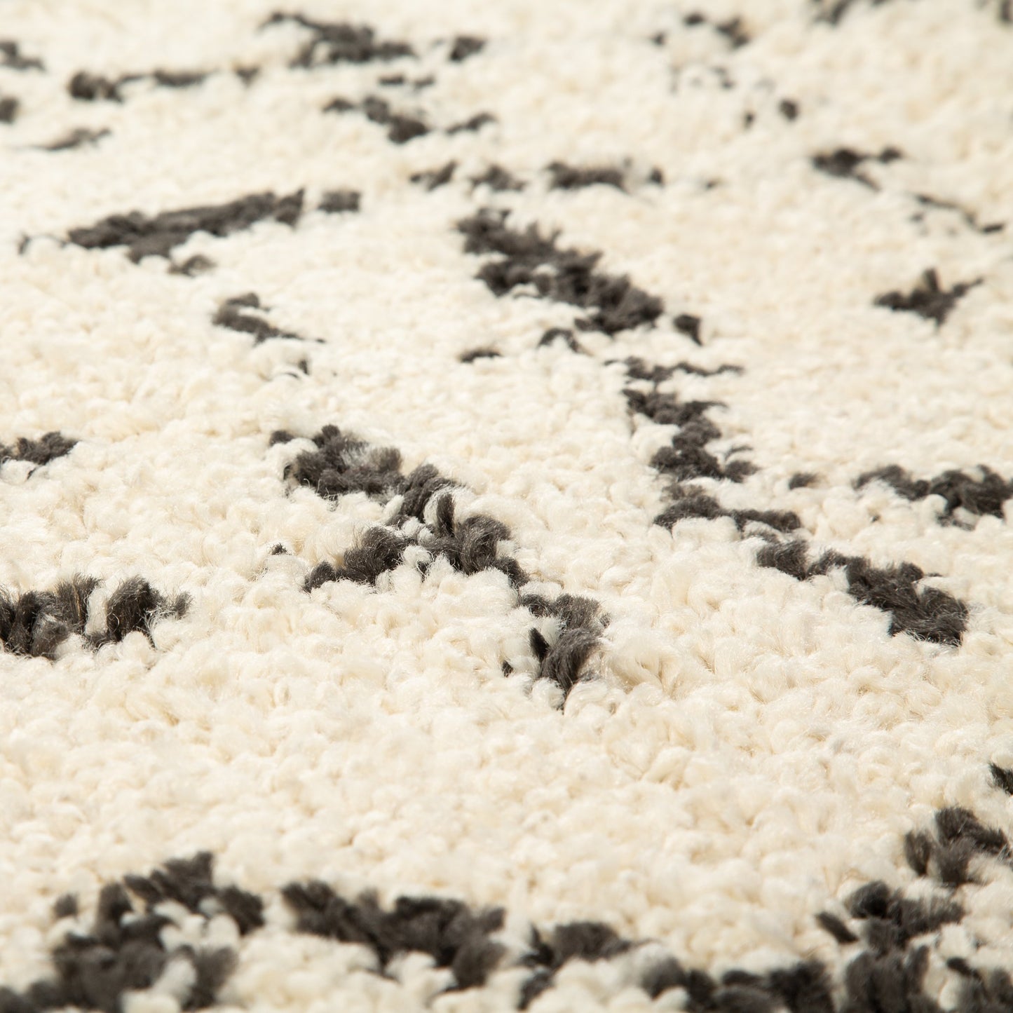 Cream Criss Cross Boho Rug - Michigan