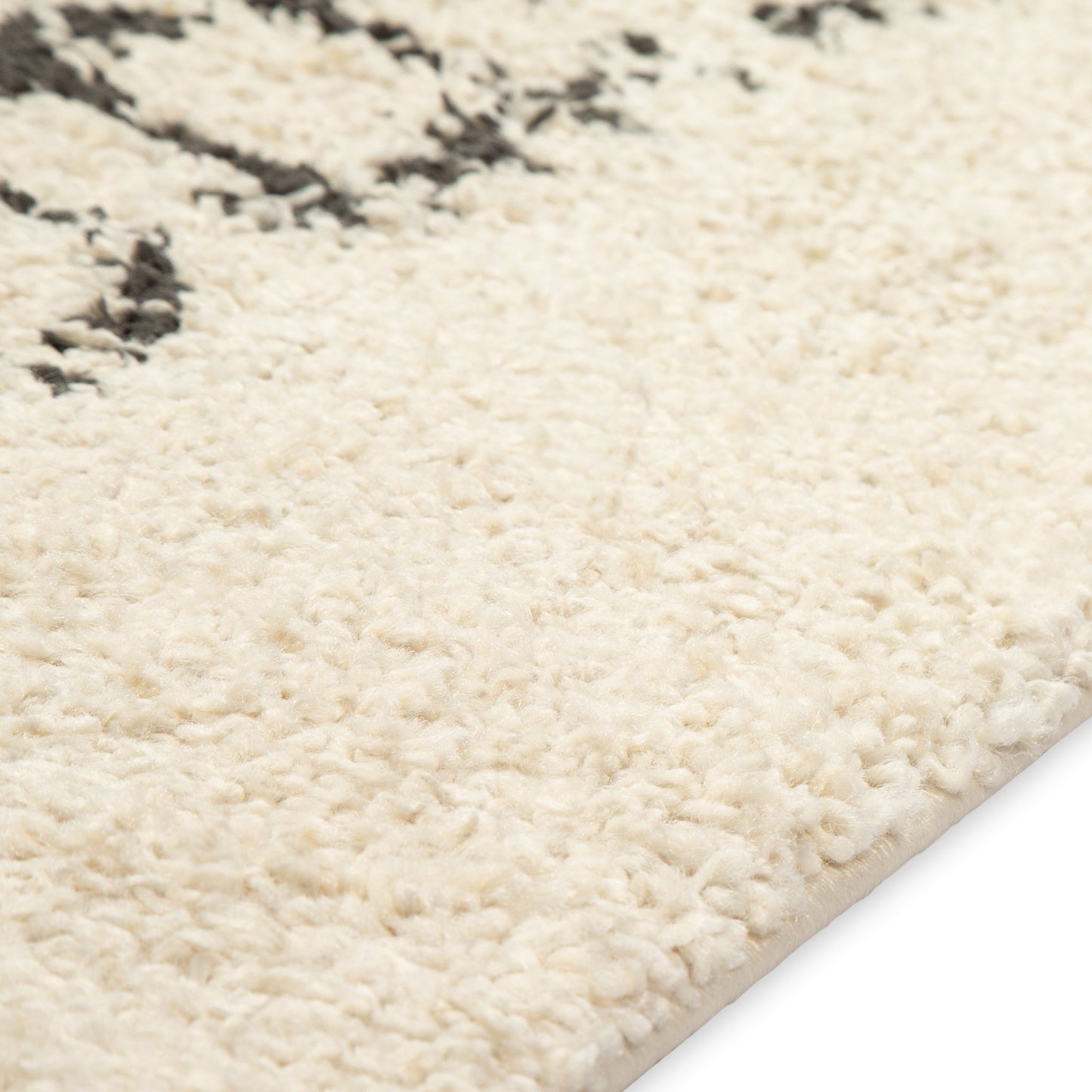 Cream Criss Cross Boho Rug - Michigan