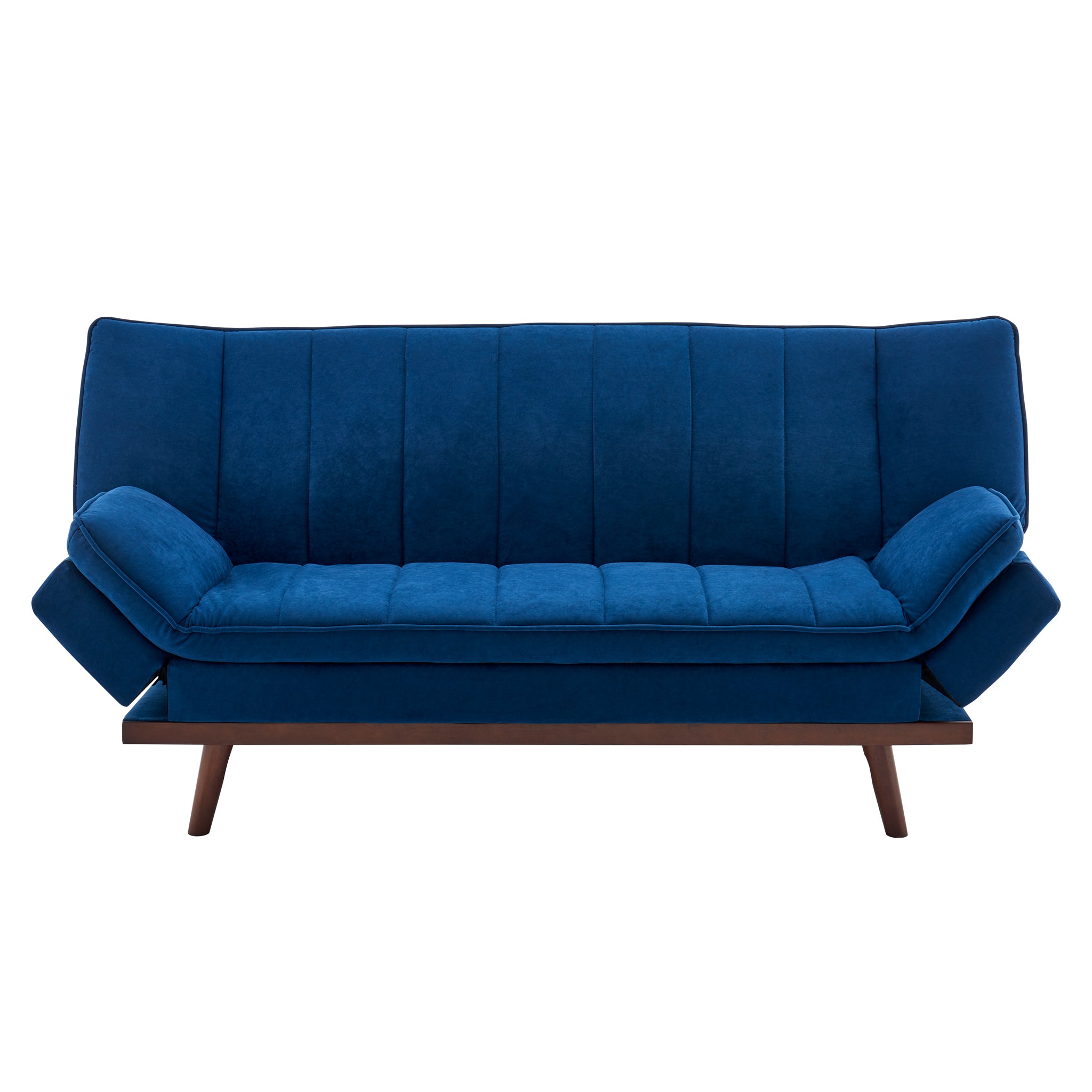 Mondaine Velvet Sofa Bed - Navy Blue