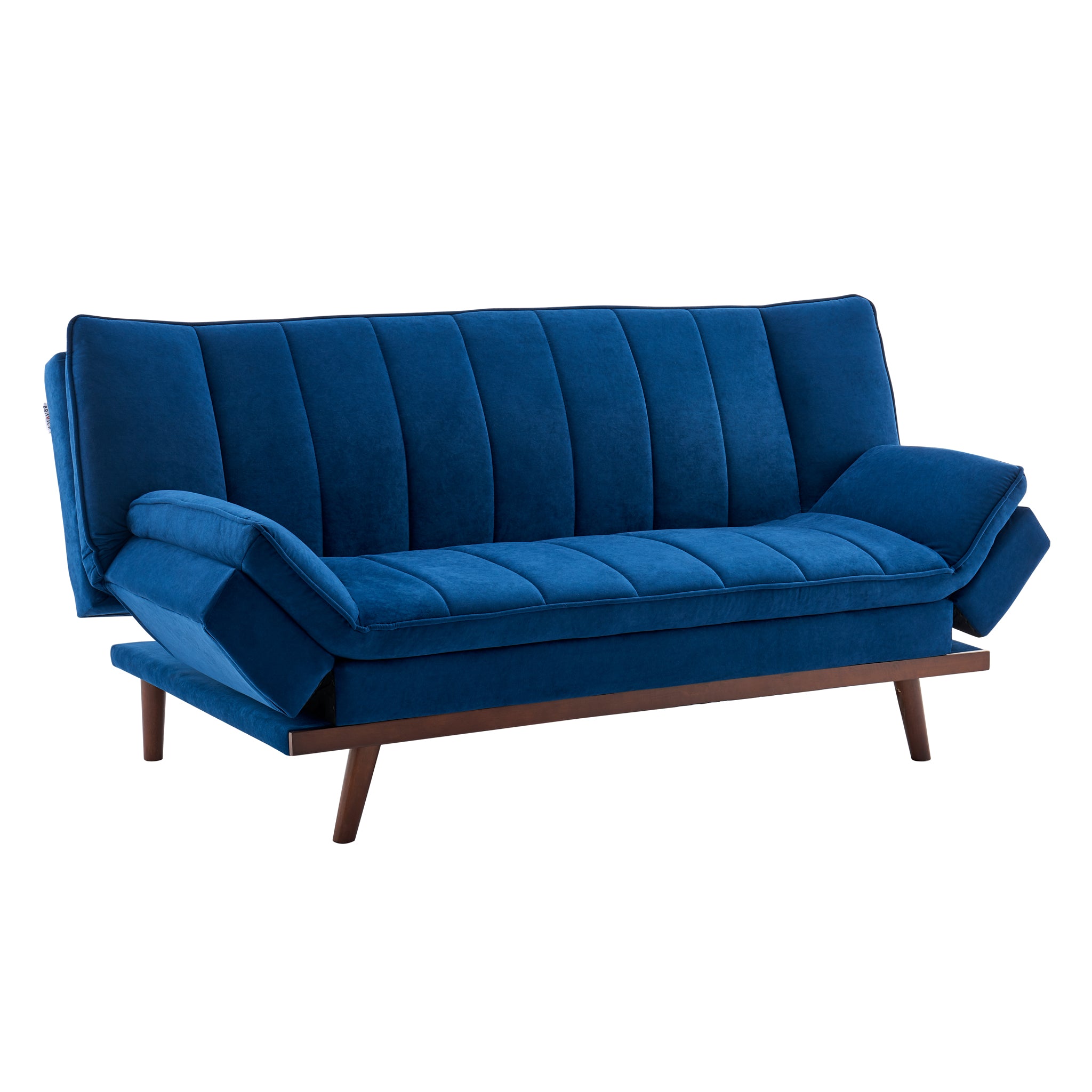 Mondaine Velvet Sofa Bed - Navy Blue