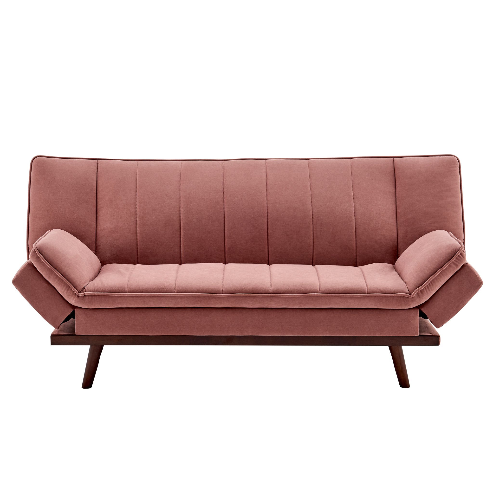 Mondaine Velvet Sofa Bed - Rose Gold