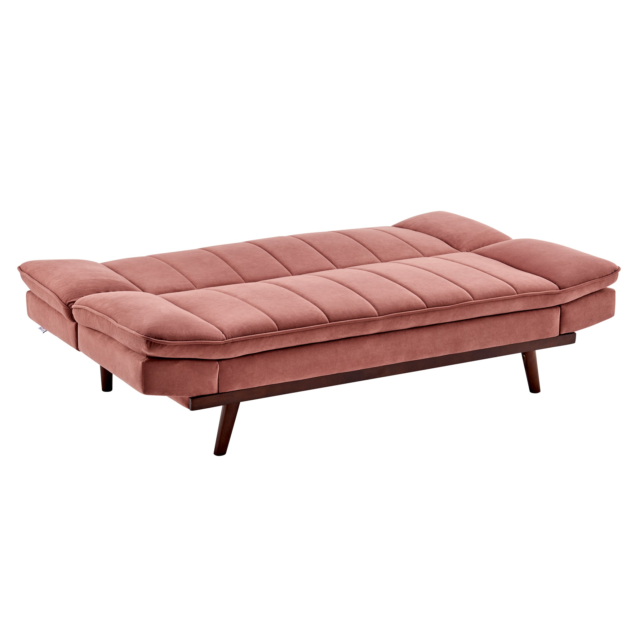 Mondaine Velvet Sofa Bed - Rose Gold