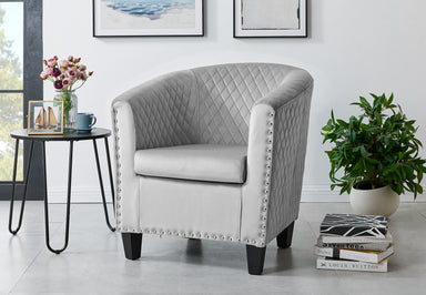 Stilo Tub Chair - Grey Bravich LTD.