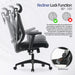 Ergonomic Black Fully Adjustable Mesh Office Gaming Chair-5056536118837-Bargainia.com
