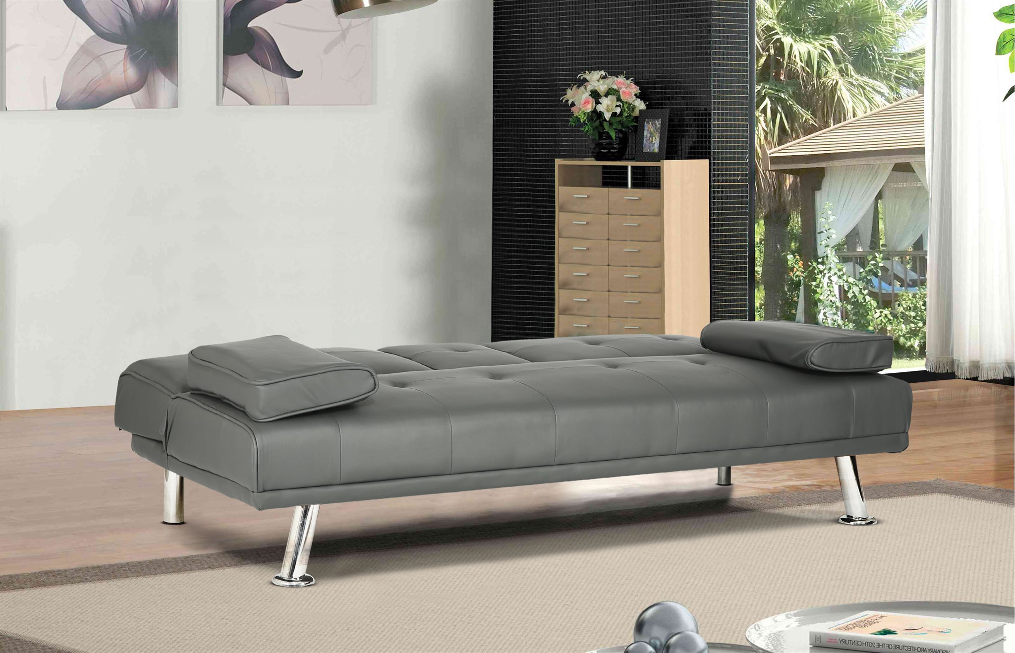 The 'Manhattan' Sofa Bed - Grey