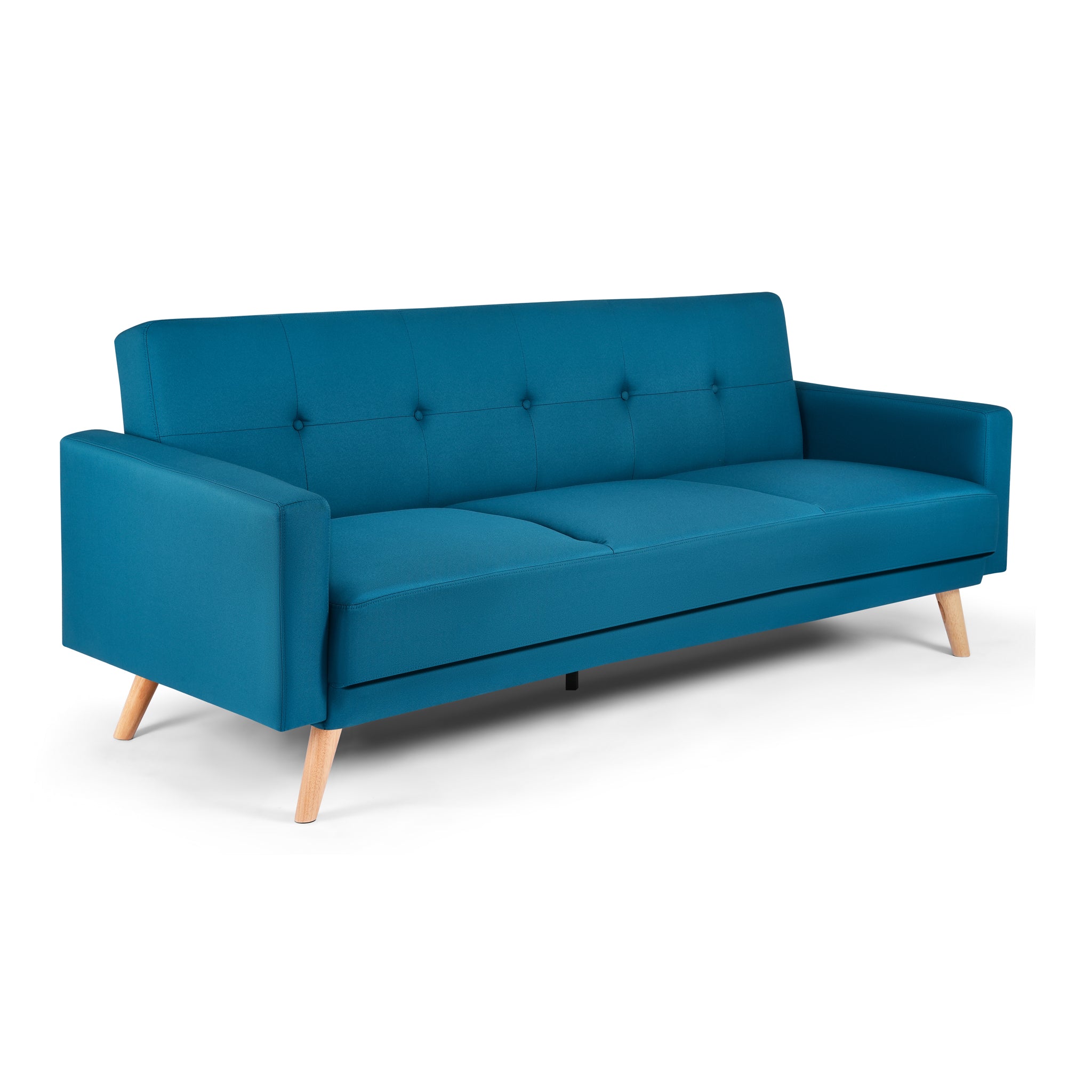 The 'Narvik' Click Clack Sofa Bed - Blue