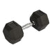 Rubber Hex Dumbbells - 2 x 15kg Bravich LTD.