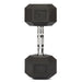 Rubber Hex Dumbbells - 2 x 15kg Bravich LTD.
