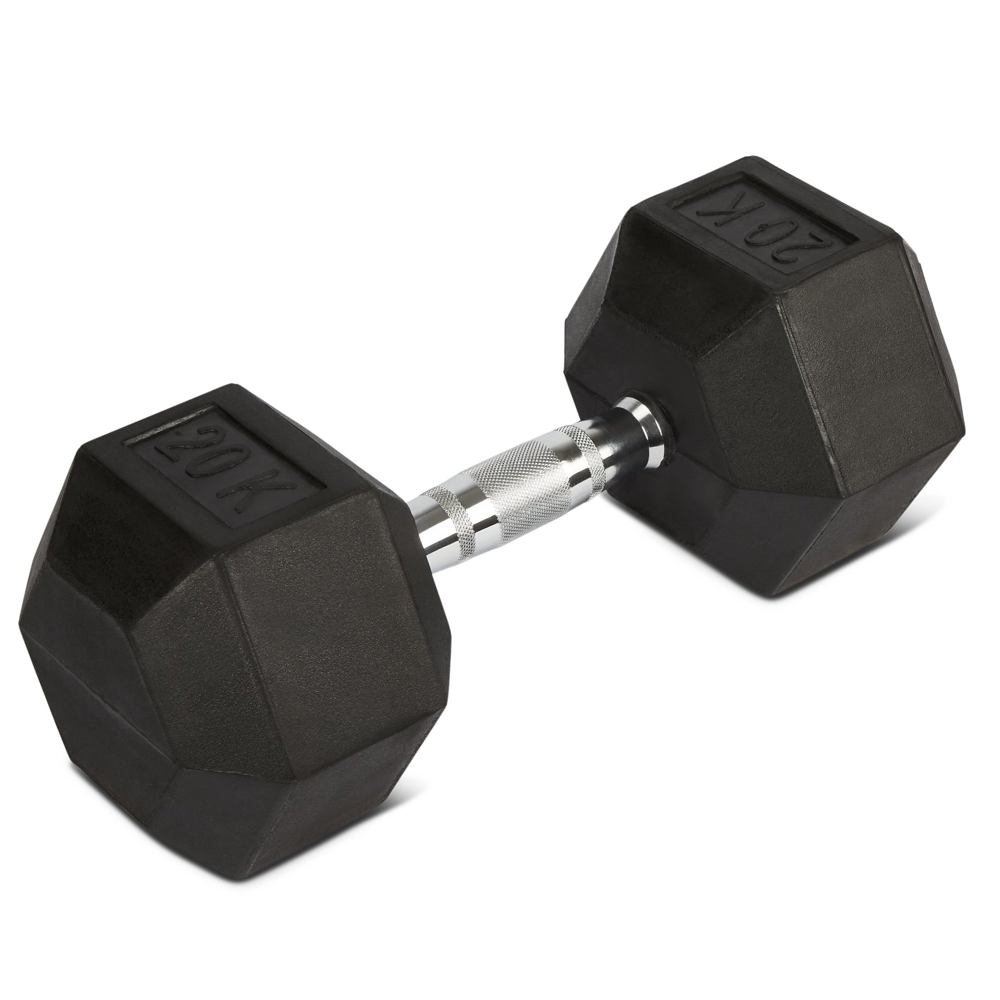 Rubber Hex Dumbbell 20kg Bravich LTD.