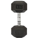 Rubber Hex Dumbbells - 2 x 20kg Bravich LTD.