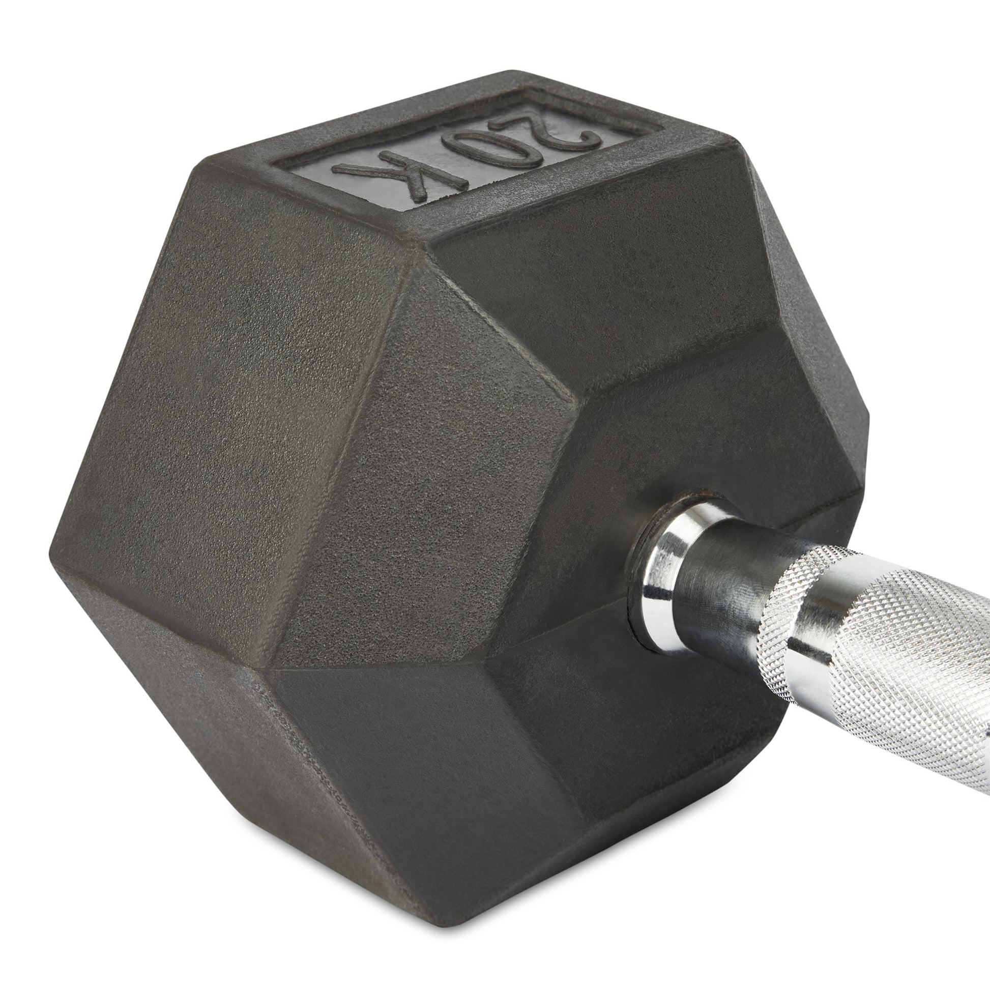 Rubber Hex Dumbbell 20kg Bravich LTD.