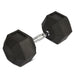 Rubber Hex Dumbbells - 2 x 25kg Bravich LTD.