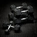 Rubber Hex Dumbbells - 2 x 20kg Bravich LTD.