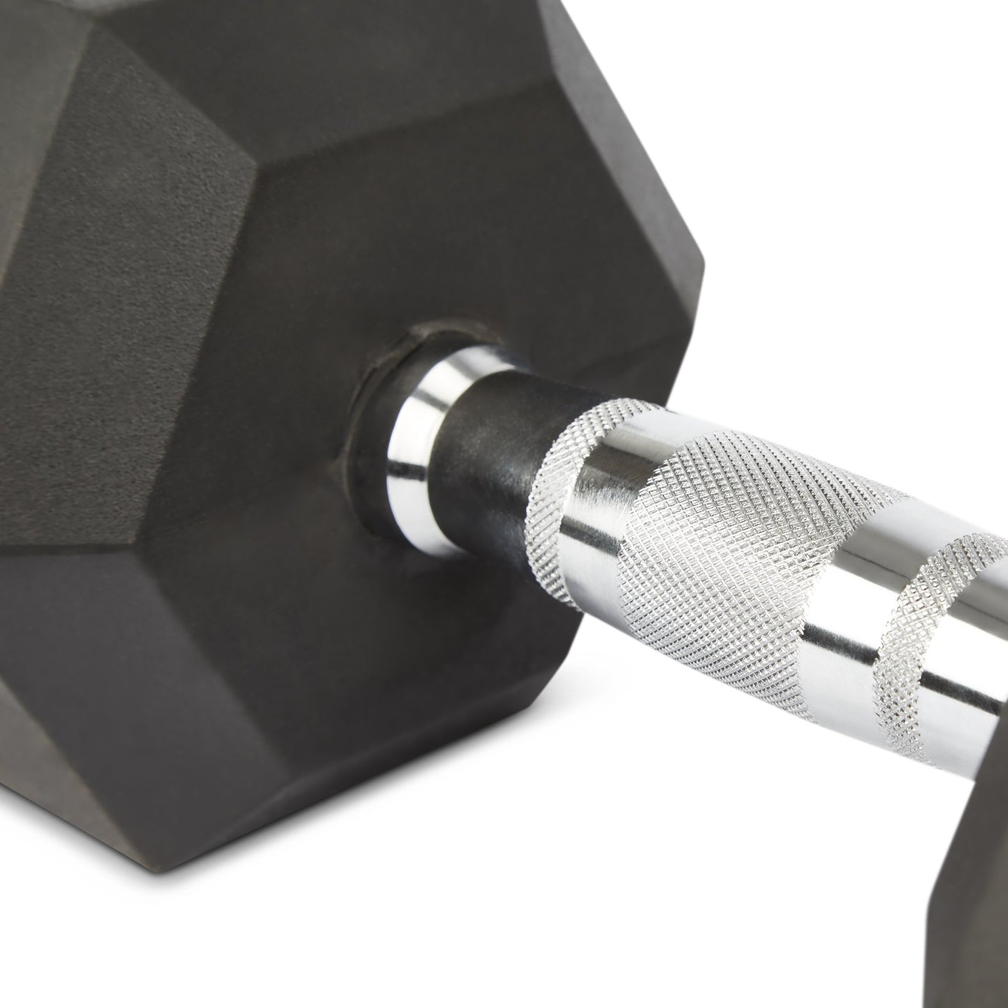 Rubber Hex Dumbbells - 2 x 25kg Bravich LTD.