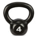 Black Cast Iron Kettlebell - 4kg Bravich LTD.